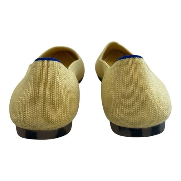 Rothy's The Point Marigold Mustard Yellow Slip On Ballet Flats Size 6.5 - Picture 6 of 8